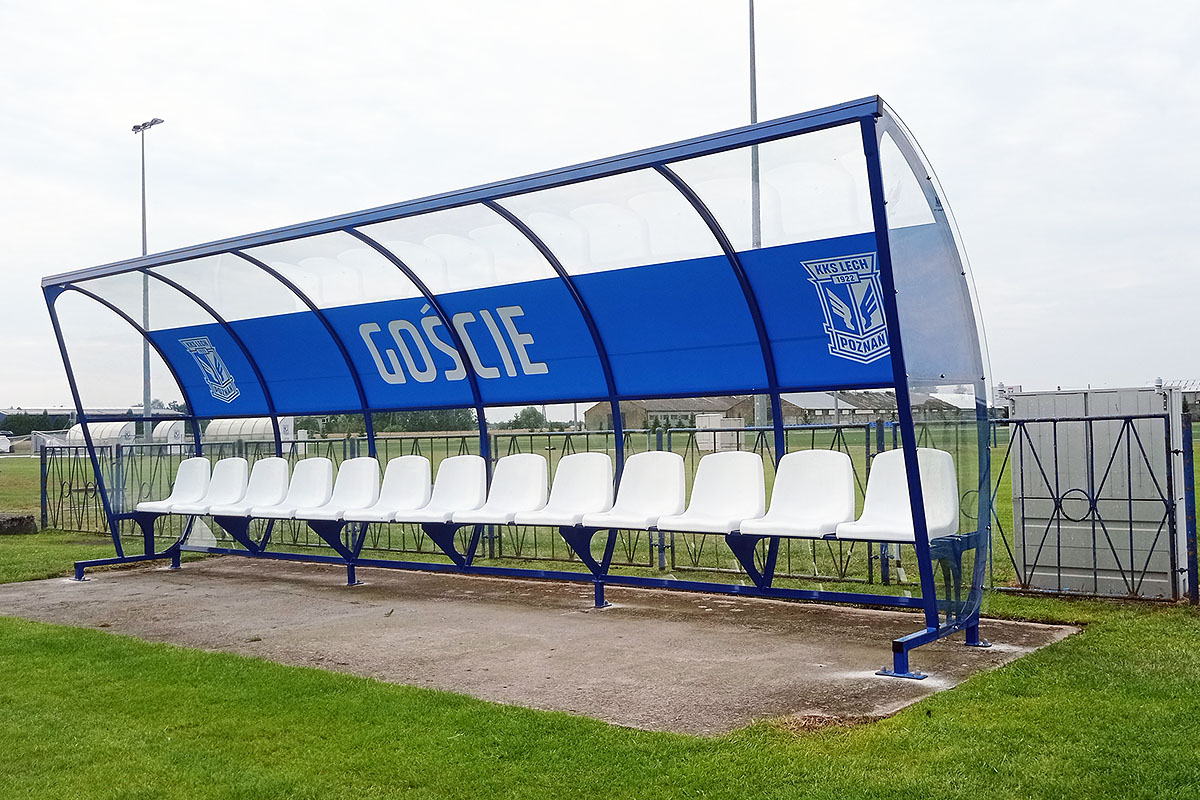 wiata stadionowa - WIATY STADIONOWE DLA LECHA POZNAŃ